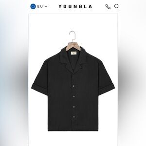 Young LA Button Short Sleeve